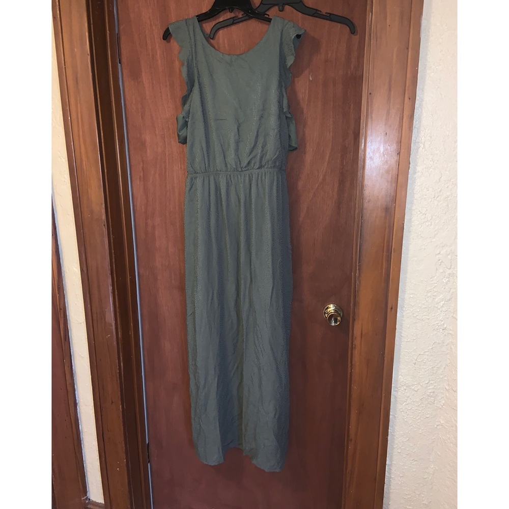 Green Maxi Maurice’s dress. NWT